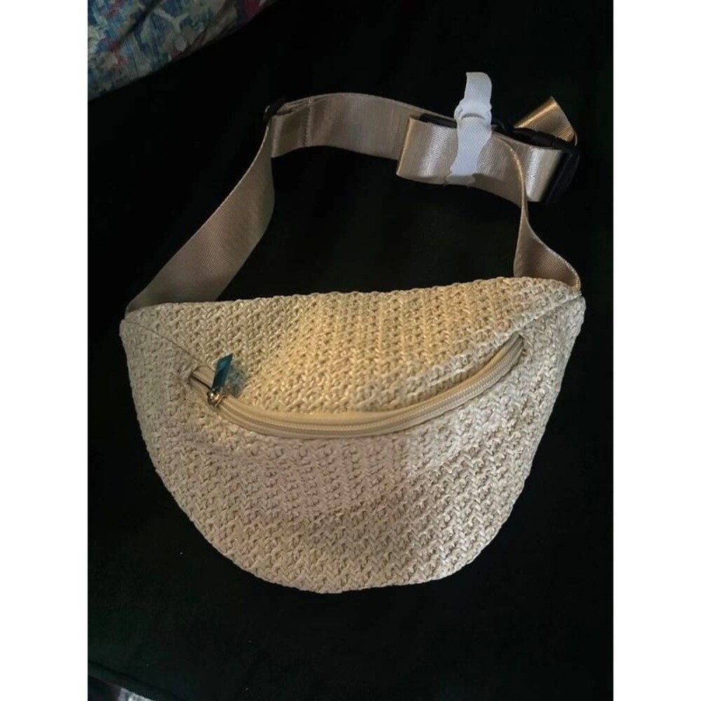 Brand new Cross Body / Waist bag/Fanny Pack.Rattan style